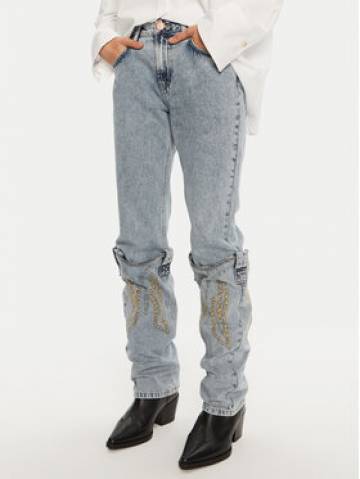 One Teaspoon Джинси 26712 Голубий Straight Fit One Teaspoon Джинси 26712 Голубий Straight Fit