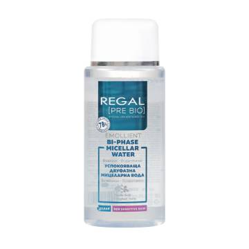 Успокаивающая двухфазная мицеллярная вода Regal Pre Bio Bi-phase Micellar Water, 135 мл Успокаивающая двухфазная мицеллярная вода Regal Pre Bio Bi-phase Micellar Water, 135 мл