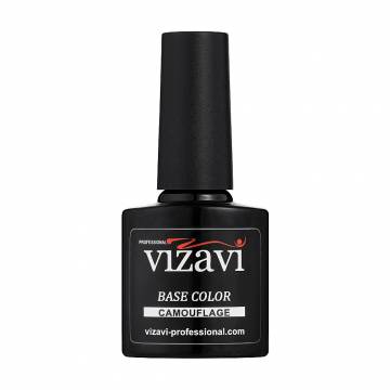 Каучуковое камуфлирующее базовое покрытие для гель-лака Vizavi Professional Base Coat VRC-06, 7.3 мл Каучуковое камуфлирующее базовое покрытие для гель-лака Vizavi Professional Base Coat VRC-06, 7.3 мл