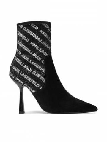 KARL LAGERFELD Ботильйони KL31354 Чорний KARL LAGERFELD Ботильйони KL31354 Чорний