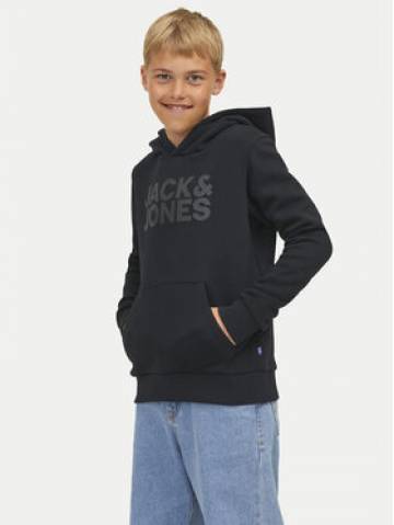 Jack&Jones Junior Світшот Corp Logo 12152841 Чорний Regular Fit Jack&Jones Junior Світшот Corp Logo 12152841 Чорний Regular Fit
