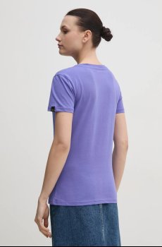 Хлопковая футболка Alpha Industries New Basic T Wmn