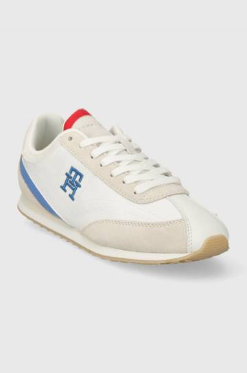 Кроссовки Tommy Hilfiger TH HERITAGE RUNNER цвет белый FW0FW07892 Кроссовки Tommy Hilfiger TH HERITAGE RUNNER цвет белый FW0FW07892
