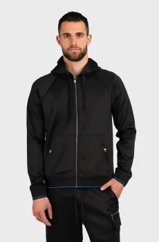 Мужское черное худи SPORT FZ HOOD Черный S Michael Kors CS451V44GE