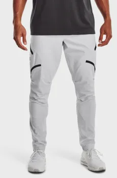 Мужские серые спортивные брюки UA UNSTOPPABLE CARGO PANTS Серый S Under Armour 1352026-014