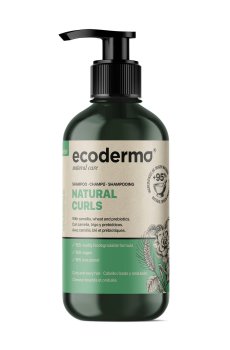 Шампунь Ecoderma Natural Curls Shampoo для натуральных локонов, 250 мл