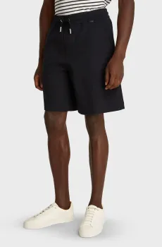 Мужские черные шорты TEXTURED SWEATSHORTS Черный S Calvin Klein K10K114123