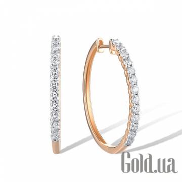 Серьги-кольца Lurie Jewelry Серьги-кольца Lurie Jewelry