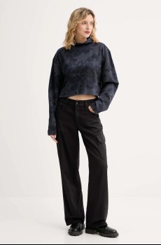 Хлопковая кофта G-Star 0 Oversized cropped turtle