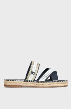 Женские слайдеры GOLDEN WEBBING SANDAL Разноцветный 39 Tommy Hilfiger FW0FW07096