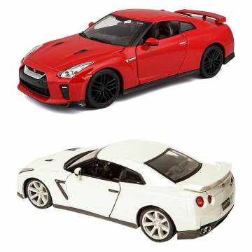 Автомодель Nisaan GT-R Bburago 1:24 в асортименті (18-21082) Автомодель Nisaan GT-R Bburago 1:24 в асортименті (18-21082)