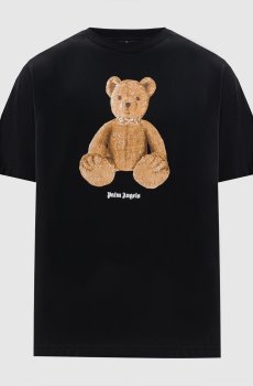 Черная футболка Bear