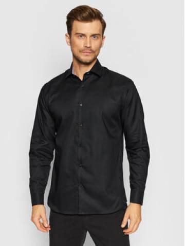 Selected Homme Сорочка New Mark 16058640 Чорний Slim Fit Selected Homme Сорочка New Mark 16058640 Чорний Slim Fit
