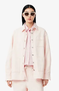 Женская розовая куртка Розовый 34 Lacoste BF2125HCZ