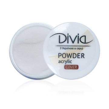 Акриловая пудра для ногтей Divia Acrylic Powder Cover Камуфлирующая, AC03 Porcelain Shimmer, 8 г Акриловая пудра для ногтей Divia Acrylic Powder Cover Камуфлирующая, AC03 Porcelain Shimmer, 8 г