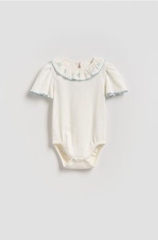Reserved - Боді з коміром - кремовий - 087HU-01X