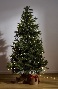 Новорічні гірлянди - білий