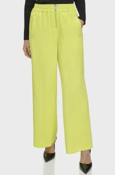 Женские желтые брюки Желтый M DKNY P3KK8U87