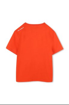 Детская хлопковая футболка Karl Lagerfeld