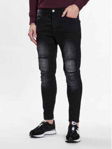 Brave Soul Джинси MJN-BIKERCHARC Чорний Skinny Fit Brave Soul Джинси MJN-BIKERCHARC Чорний Skinny Fit