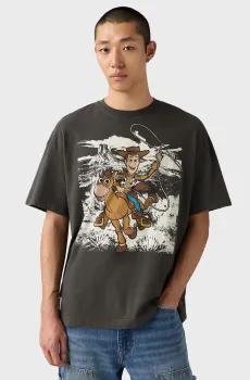 Мужская темно-серая футболка Levis® x Toy Story Серый S Levi’s® 0034T;0001