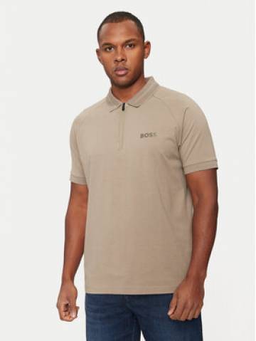 BOSS Поло Philix Mirror 50525119 Бежевий Regular Fit BOSS Поло Philix Mirror 50525119 Бежевий Regular Fit