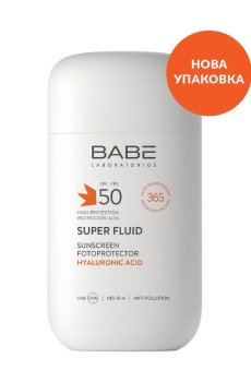 Солнцезащитный флюид для лица BABE Laboratorios SPF 50, 50 мл