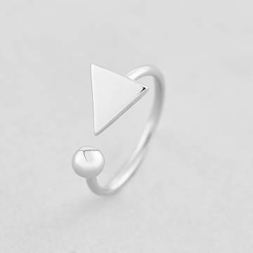 Серебряное кольцо Minimal 10131-16.5р Серебряное кольцо Minimal 10131-16.5р