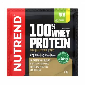 Протеин Nutrend 100% Whey Protein Киви + Банан, в порошке, 30 г Протеин Nutrend 100% Whey Protein Киви + Банан, в порошке, 30 г