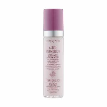 Ночной крем для лица LErbolario Hyaluronic Acid Triple Action Face Cream с гиалуроновой кислотой, 50 мл Ночной крем для лица LErbolario Hyaluronic Acid Triple Action Face Cream с гиалуроновой кислотой, 50 мл