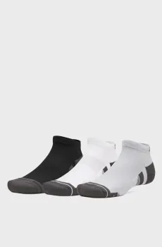 Носки (3 пары) New UA Perf Tech 3pk Low-GRY Разноцветный 47.5-50.5 Under Armour 6015137-011