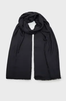 Женский темно-синий шарф с узором ELEVATED CHIC JACQUARD SCARF Синий ONESIZE Tommy Hilfiger AW0AW16852