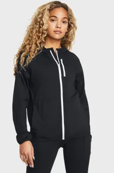 Женская черная ветровка LAUNCH LIGHTWEIGHT JKT Черный S Under Armour 1381881-001