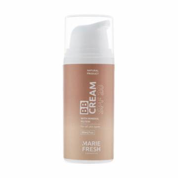 Тонировочный крем для лица Marie Fresh Cosmetics BB Cream SPF 20, 30 мл Тонировочный крем для лица Marie Fresh Cosmetics BB Cream SPF 20, 30 мл