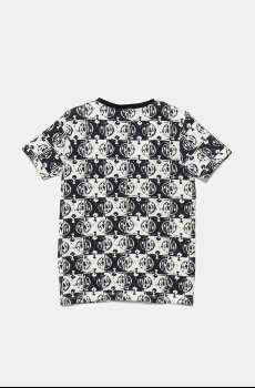 Детская хлопковая футболка Guess