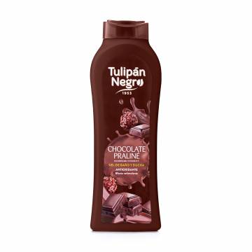 Гель для душа Tulipan Negro Bath And Shower Gel Шоколадное пралине, 650 мл Гель для душа Tulipan Negro Bath And Shower Gel Шоколадное пралине, 650 мл