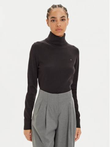 Tommy Hilfiger Гольф WW0WW43211 Чорний Regular Fit