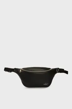 Мужская черная поясная сумка MONOGRAM SOFT WAISTBAG38 Черный ONESIZE Calvin Klein K50K512029