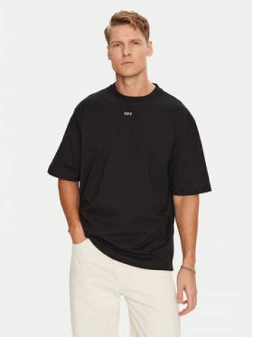 Off-White Футболка OMAA120F23JER0011001 Чорний Regular Fit Off-White Футболка OMAA120F23JER0011001 Чорний Regular Fit