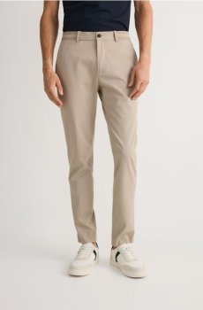 Reserved - Картаті штани-чиноси - бежевий - 640DR-80X