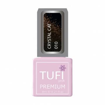 Гель-лак для ногтей Tufi Profi Premium Crystal Cat, 010 Топаз, 8 мл Гель-лак для ногтей Tufi Profi Premium Crystal Cat, 010 Топаз, 8 мл