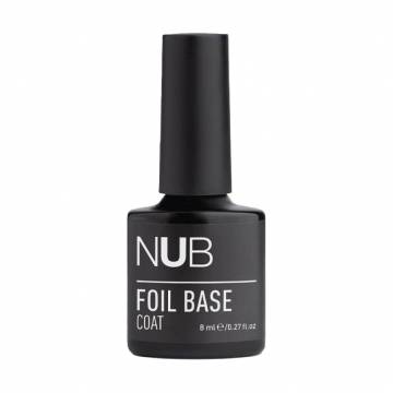 Каучуковая цветная база для гель-лака NUB Foil Base Coat 01 Молочный, 8 мл Каучуковая цветная база для гель-лака NUB Foil Base Coat 01 Молочный, 8 мл