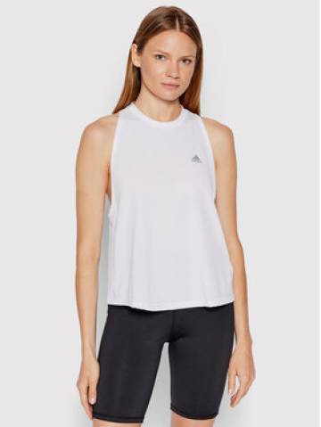 adidas Технічна футболка Run Icons HK9137 Білий Relaxed Fit adidas Технічна футболка Run Icons HK9137 Білий Relaxed Fit
