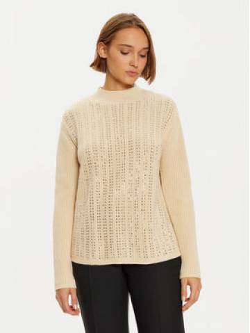 lola_casademunt Светр LF2411010 Écru Regular Fit lola_casademunt Светр LF2411010 Écru Regular Fit