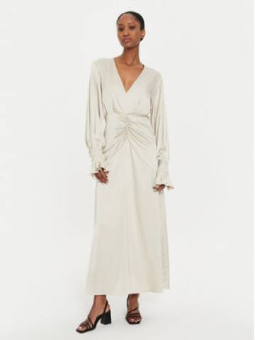 Karen by Simonsen Коктейльна сукня Peel 10105036 Бежевий Loose Fit Karen by Simonsen Коктейльна сукня Peel 10105036 Бежевий Loose Fit