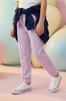 Джогери з трикотажної тканини «terry» - Фіолетовий