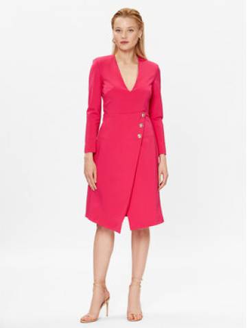 Pinko Повсякденна сукня Angolare 100943 A0HM Рожевий Regular Fit Pinko Повсякденна сукня Angolare 100943 A0HM Рожевий Regular Fit