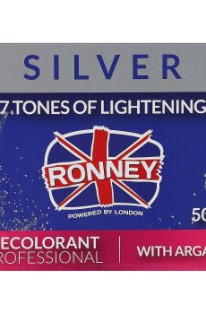 Пудра для осветления волос Ronney Dust Free Bleaching Powder с аргановым маслом, 500 г