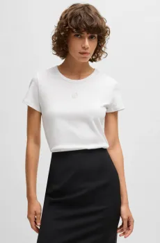 Женская белая футболка Белый XS BOSS 50528826;100