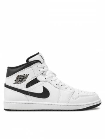 Nike Снікерcи Air Jordan 1 Mid DQ8426 132 Білий Nike Снікерcи Air Jordan 1 Mid DQ8426 132 Білий
